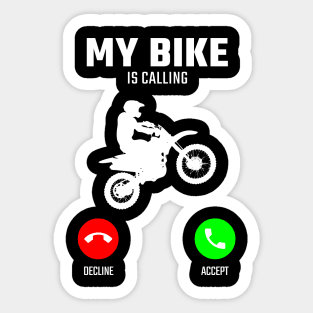 dirt bike Sticker